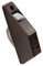 DIWARO® Mini Halbeinlass-Gurtwickler | Lochabstand 135 mm | ohne Gurt | braun