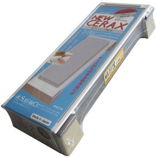 Suehiro Schleifstein New Cerax cr-403-y: Home Größe Schleifstein # 320, Einweichen Stein: 18,3 x 6,3 x 2 cm