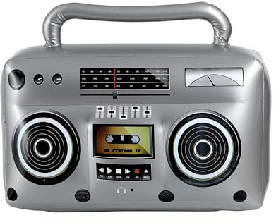 W WIDMANN MILANO Party Fashion - Gonflable, 4818, Argent (Silver), Fits Most, Taille Unique