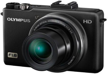 Olympus XZ-1 Digitalkamera (10 Megapixel, 4-fach opt, Zoom, 7,6 cm (3 Zoll) OLED, bildstabilisiert) schwarz