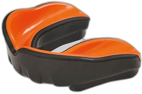 METAL BOXE - Gel-Mundschutz, Schwarz/Orange Junior