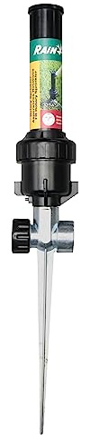 Rain Bird 32SASP Hose-End Gear Drive Rotor on Small Spike, 40° - 360° Pattern, 19' - 32' Spray Distance
