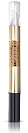 Max Factor Correttore Liquido Illuminante Mastertouch All Day Concealer, Copertura Modulabile, Formula Idratante, 309 Beige