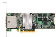 LSI Logic 3ware SAS 9750-8E RAID-kontrollen (8-portar, SATA III, 512 MB, 8x PCI-e 2.0, RAID 0/1/5/6/10/50/enkel disk)