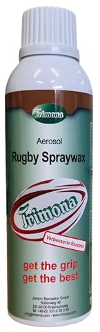 Trimona Rugby Hand Grip Spraywax 200ml, Hand Grip Enhancer also used in Handball, American Football, Volleyball, Baseball, Pool Diving, Water Polo, Pole Dancing...