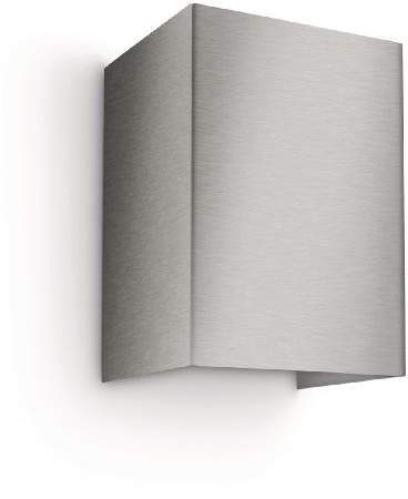 Philips myLiving Wandleuchte, 3 W, Hopsack, matt verchromt, 333111716