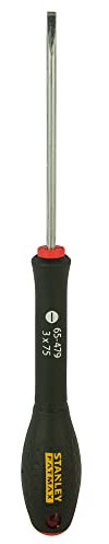Stanley 0-65-479 Fat Max Screwdriver Flared 3X75Mm-Black And Red