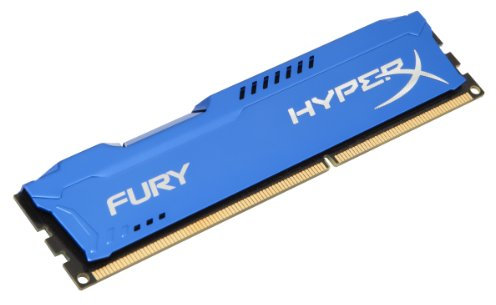 HyperX Fury - Memoria RAM de 8 GB (1866 MHz DDR3 Non-ECC CL10 DIMM), Azul