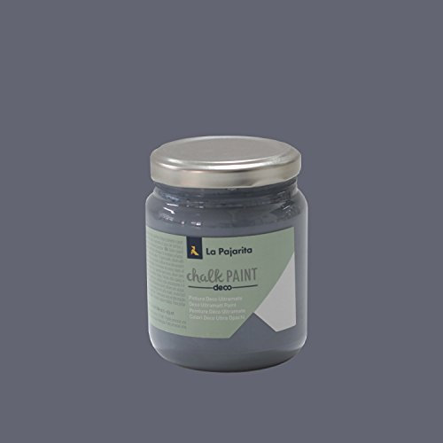 La Pajarita 104137 Pintura para Decoración y DIY, Chalk, 1, Gris Urbano