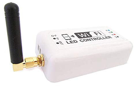 WiFi Mini Centralina Led CCT Dimmer RGB Controller Domotica Con Iphone iOS Smartphone Android 12V 24V 3X4A