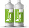 Biopretta Ultraschallreiniger Reiniger 2 Ltr. 2000ml Ultraschallbad Konzentrat für Brillen, Schmuck, Dental, Silber, Gold, Münze, Teilewaschgerät, Zahnprothesen, Alu,