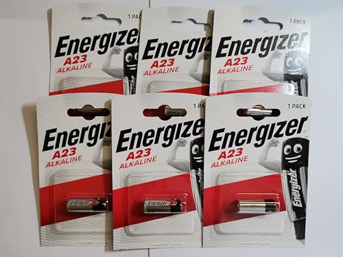 Energizer - Confezione da 6 blister da 1 batteria alcalina A23 / E23A MN21 12V