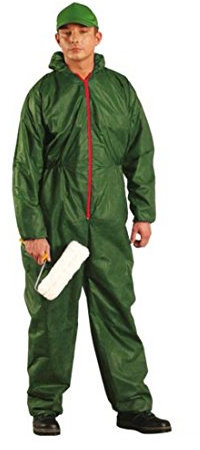 Reis KOM Maleranzug | Ganzkörperanzug | Overall | Schutzanzug | Lackieranzug | Grün | XL Größe