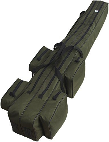 Witan Angeltasche Premium RUTENTASCHE Rutenfutteral 2, 3 Kammer 150-190cm (2 - Kammer - 170cm)