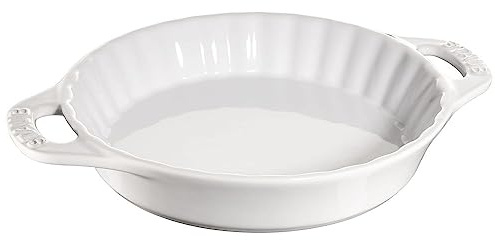 STAUB - Tarte-Form rund, Reinweiß, 24 cm