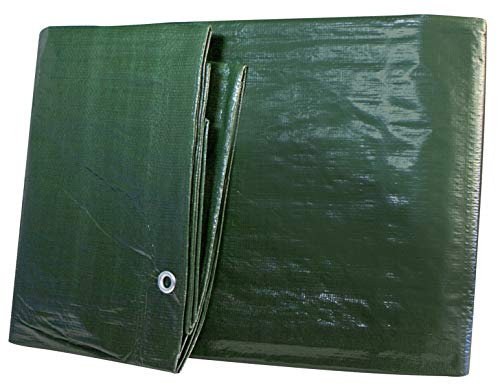 Windhager Schutzplane 07031 Medium Protection en Bois Multi-usages-Bâche pour l'extérieur-Grammage : 100 g/m² -3 x 4 m Jardin, Vert