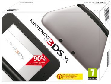 Nintendo 3DS XL Silber-schwarz EU