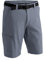 Maier Sports Huang, Kurze Herren Wanderhose, Wasserabweisende Bermuda für Trekking und Hiking, PFC-frei, mSTRETCH pro 4 & Dryprotec, Grau, 54 (W38/L32)