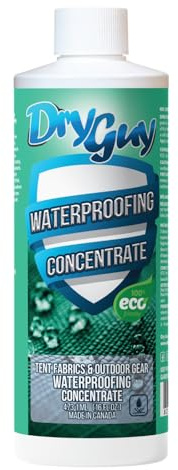Tent Fabrics & Outdoor Gear Waterproofing Concentrate – Eco‑Friendly, Water‑Based Formula Restores Durable Water Repellency & Breathability on Tents, Tarps, Backpacks, Hi‑Tech Fabrics & Outdoor Gear