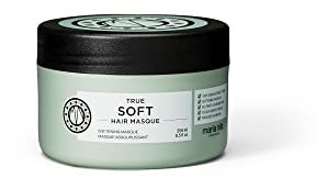 Maria Nila - True Soft Masque, 250 ml - Feuchtigkeitsspendende Haarmaske für trockenes Haar - Mit Arganöl & Colour Guard Complex - Anti-Frizz & entwirrend - Vegan & Tierfreundlich