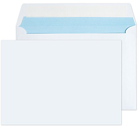 C5 / A5 White Peel & Seal Envelopes Pack of 30