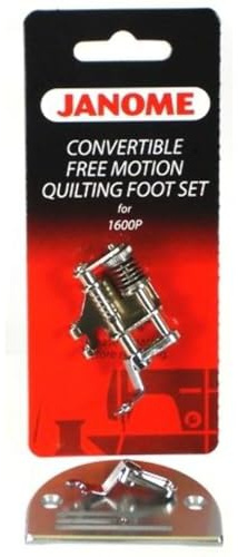 Janome Convertible Free M otion Quilting Foot Set for 1600P