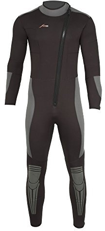 Scubatec 5mm Naßanzug mit Front-Zip, schwarz-grau, 54 (XL)