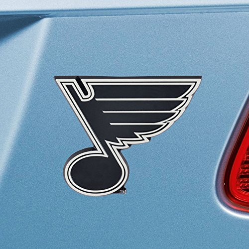 FANMATS NHL St. Louis Blues Chrome Metal Emblem