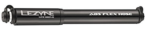 Lezyne Minipumpe CNC Lite Drive, Schwarz-Glänzend, 1-MP-LTDR-V1M04, Medium - 21,6 cm