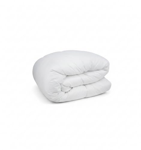 Bleu Câlin Couette Tempérée Douce et Confortable, Pour lit 2 Personnes, 220x240 cm