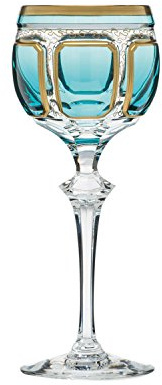 Antique Crystal Wine Glass – Hand Blown, 24% Lead Crystal Pint Glass Tankard from Arnstadt – Hand Made In Germany