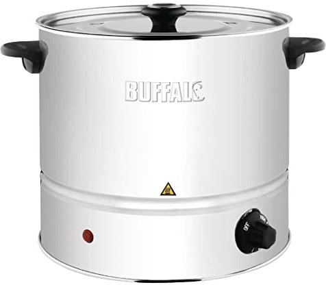 Buffalo Food Steamer Electric 6Ltr - Steaming Pot Cookware for Vegetables, Meats, Dim Sum CL205