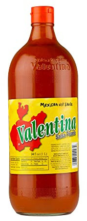 Valentina Salsa Picante Mexican Sauce, Hot, 34 Ounce by Valentina