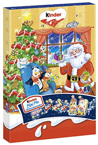 Ferrero Kinder Mini Mix Calendario dell'Avvento 152g (1pezzo)