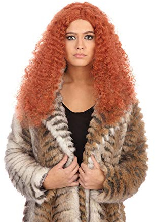Bristol Novelty BW644 Long Auburn Frizzy Wig, Womens, One Size Halloween