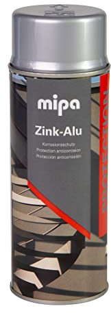 MIPA Zink-Alu-Spray 400ml Zinkstaubbeschichtung Korrosionsschutz Autolack