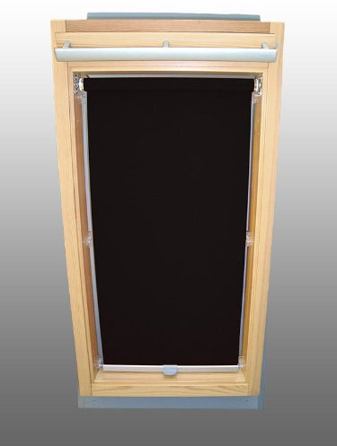 Abdunkelungsrollo Rollo für Velux DKL/RHL-EP GGL,GPL,GHL,GTL,GXL,GDL 406 schwarz