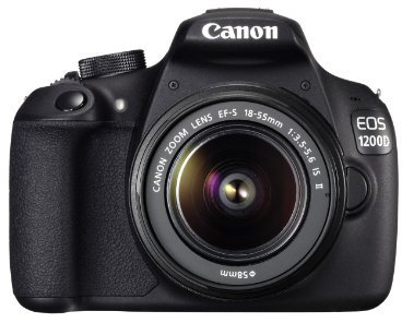 Canon EOS 1200D Digital SLR Camera with EF-S 18-55mm f/3.5-5.6 IS II Lens