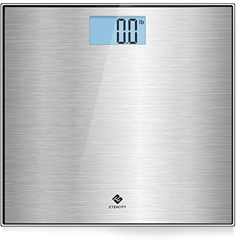 Etekcity Stainless Steel Digital Body Weight Bathroom Scale, 400 Pounds