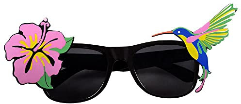 Boland - Partybrille für Erwachsene, Kunststoff, Spaßbrille, ohne Sehstärke, Sonnenbrille, Bad Taste Party, Mottoparty, Karneval