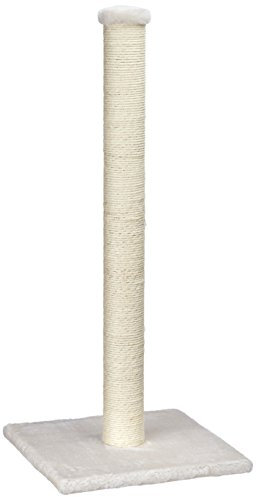 Europet Bernina 431-408650 Classic-Eco Katzenkratzbaum Highpost, 40 x 40 x 90 cm, Farbe beige