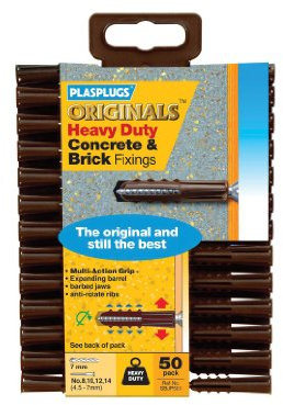 Plasplug SBJP551 Heavy-Duty Multifix Fixings