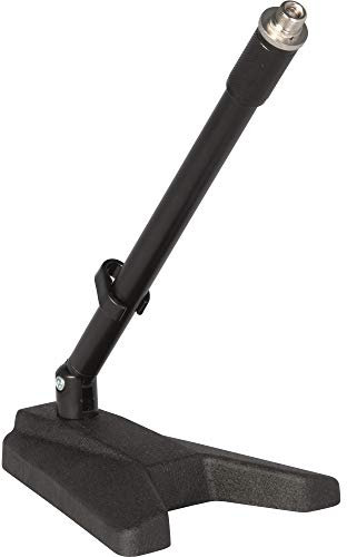 QuikLok A114BK asta microfonica telescopica da tavolo nera