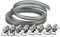 Draper Wide Hose Clamp Set | 8 to 12mm Banding width Hose Clips| 3m Banding Quick Grip | 8 Tensioning Clamps | 55591