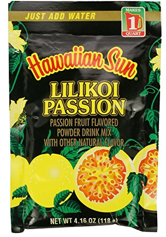 Hawaiian Sun Lilikoi Passion Powdered Drink, 4.16-Ounce