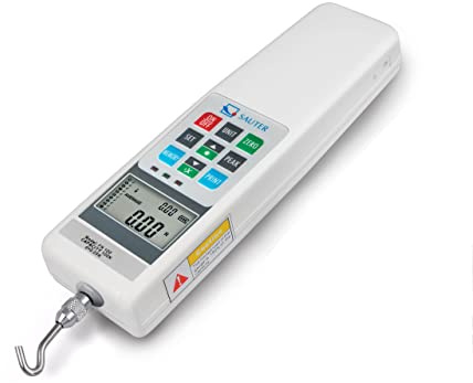 Núcleo FH 500. Sauter FH-S - Medidor de fuerza digital, rango de medición 500 N, legibilidad 0,1 N