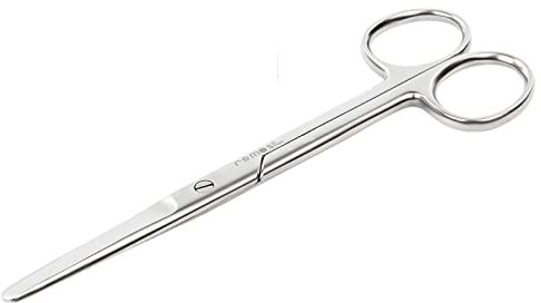 REMOS forbici per la casa, forbici universali, rotonde, bordo dritto, 14.5 cm, acciaio inossidabile