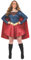Rubies Supergirl TV-Show-Kleid für Damen, Erwachsenengröße, wie abgebildet, Übergröße, wie abgebildet, Große Größen