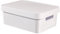 Curver 04752-n23-00 Infinity-White-Aufbewahrungsbox aus Kunststoff mit Deckel, 27 x 36,3 x 13,8 cm, 11 Liter