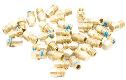Crankbrothers Fahrrad Pedal Pin Kit (kurz, Gold)